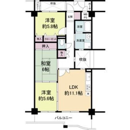 KDXレジデンス夙川ヒルズ　3番館の物件間取画像